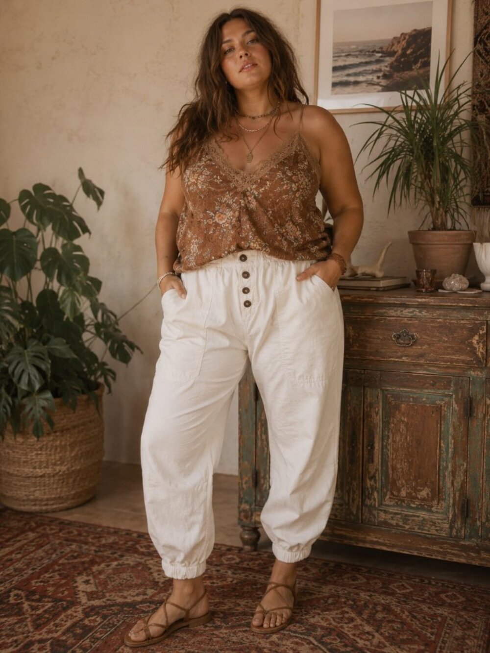 Free People Cadet Pull On Jogger Pants